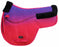 Horse Cotton Quilted Fur Padded Trail Contoured English Saddle Pad Ombre 72166