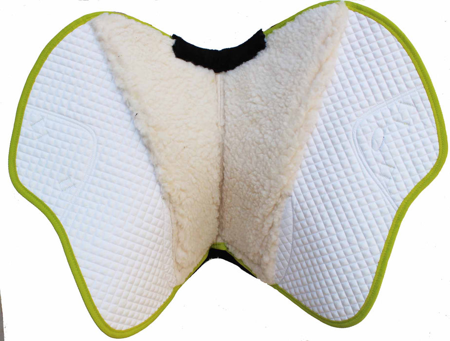 English Contoured Quilted All-Purpose Close Contact Trail Saddle Pad Ombre 72170-175Ombre