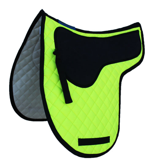 Horse English Quilted Contoured Padded All-Purpose Trail Saddle Pad 72184GR