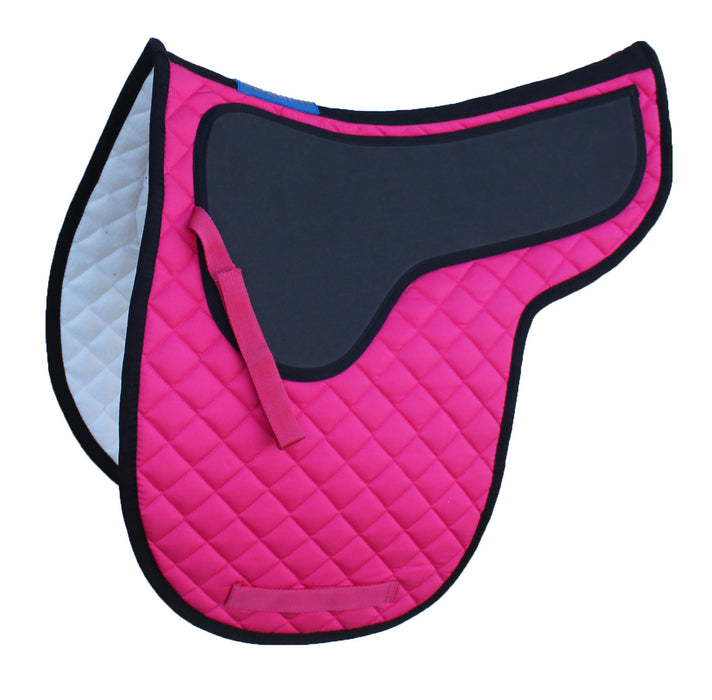 Horse English Quilted Contoured Padded All-Purpose Trail Saddle Pad 72184GR