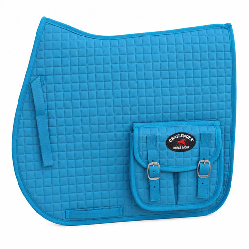 Horse Quilted ENGLISH SADDLE PAD Trail Aussie Australian Dressage Pockets 7281