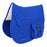 Horse English Quilted All-Purpose Fleece Padded Saddle Pad w/ Pockets Blue 7289