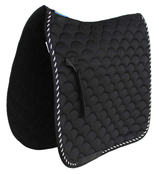 Horse English Quilted Contoured Dressage Trail Saddle Pad 7295