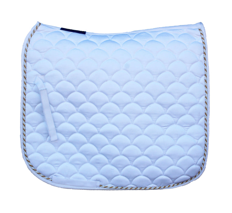 Horse English Quilted Contoured Dressage Trail Saddle Pad 7295