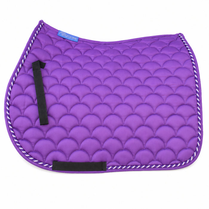 Horse English Quilted Contoured All-Purpose Trail Saddle Pad 7296