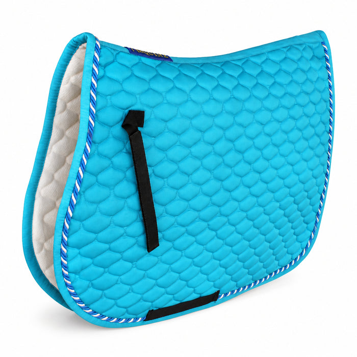 Horse English Quilted Contoured All-Purpose Trail Saddle Pad 7296