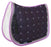 Horse Cotton Quilted All Purpose ENGLISH SADDLE PAD Trail Contoured Purple 72F38
