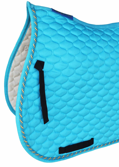 Horse Saddle Pad  English Quilted Contoured All-Purpose Trail 72TS09