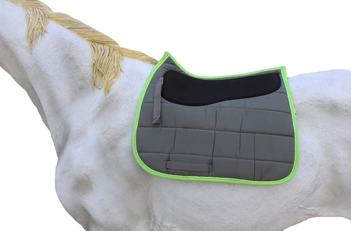 Horse Saddle Pad  English Quilted All-Purpose Shock Absorbing Neoprene 72TS18