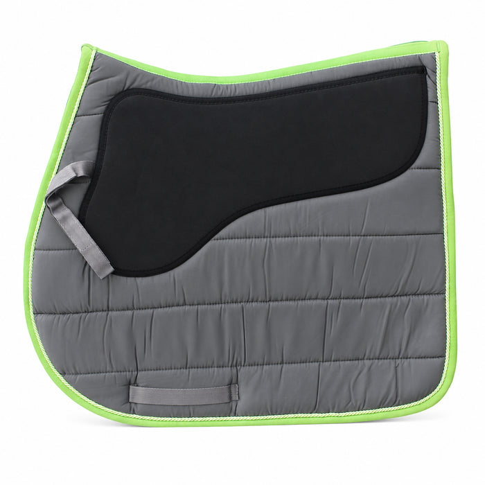 Horse Saddle Pad  English Quilted All-Purpose Shock Absorbing Neoprene 72TS18