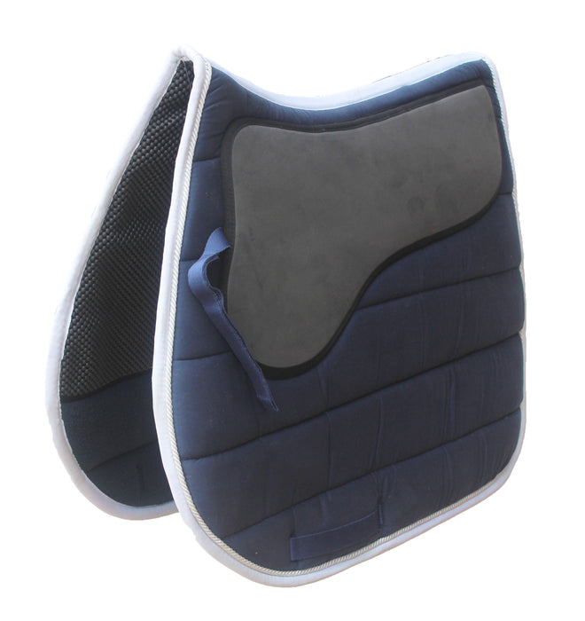 Horse Saddle Pad  English Quilted All-Purpose Shock Absorbing Neoprene 72TS18