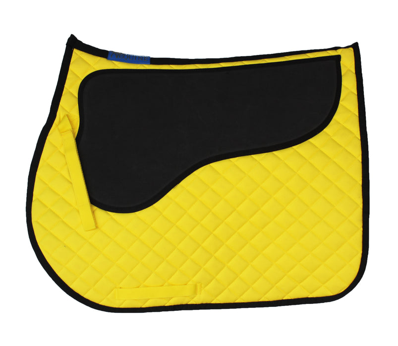Horse English Quilted All-Purpose Gel Shock Absorbing Saddle Pad 72TS22