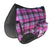 Horse English All-Purpose Neoprene Shock Absorbing Plaid Saddle Pad 72TS29