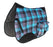Horse English All-Purpose Neoprene Shock Absorbing Plaid Saddle Pad 72TS29