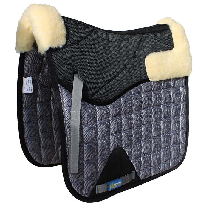 Horse English Quilted Dressage Square Contoured Lightweight Trail Saddle Pad 72TS30