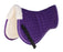 Horse English Quilted Correction Wither Relief Half Pad 72TS32