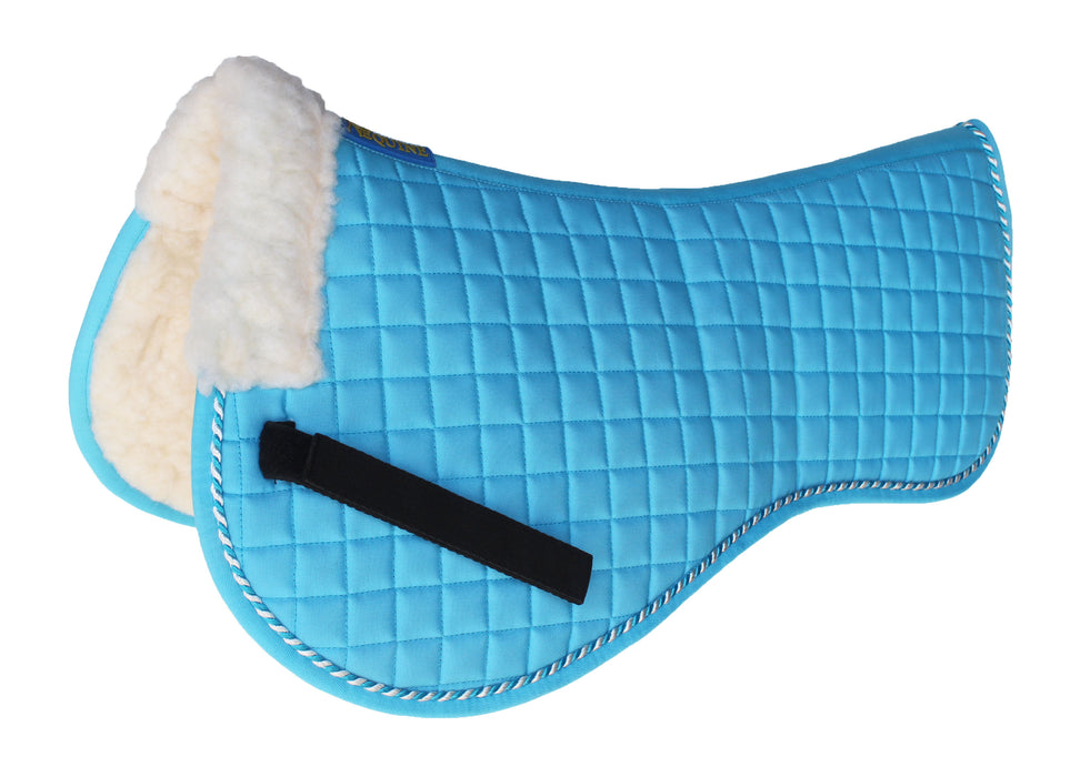 Horse English Quilted Correction Wither Relief Half Pad 72TS32