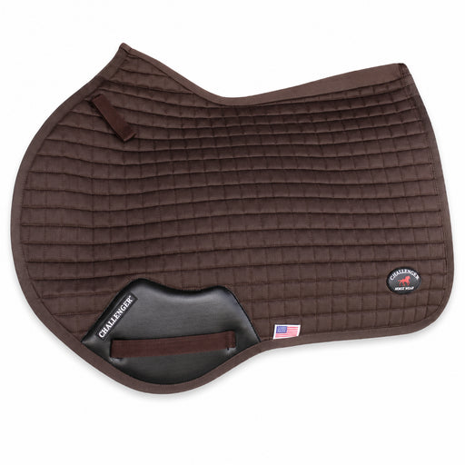 Horse Contoured English Quilted Lightweight All-Purpose Saddle Pad 72TS34