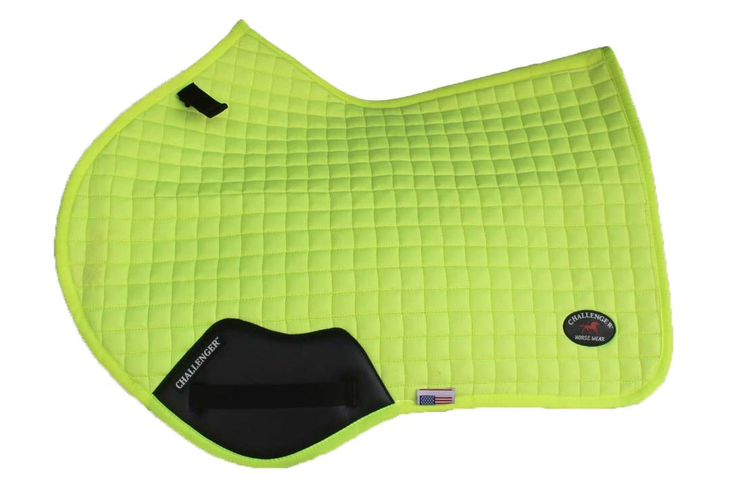 Horse Contoured English Quilted Lightweight All-Purpose Saddle Pad 72TS34