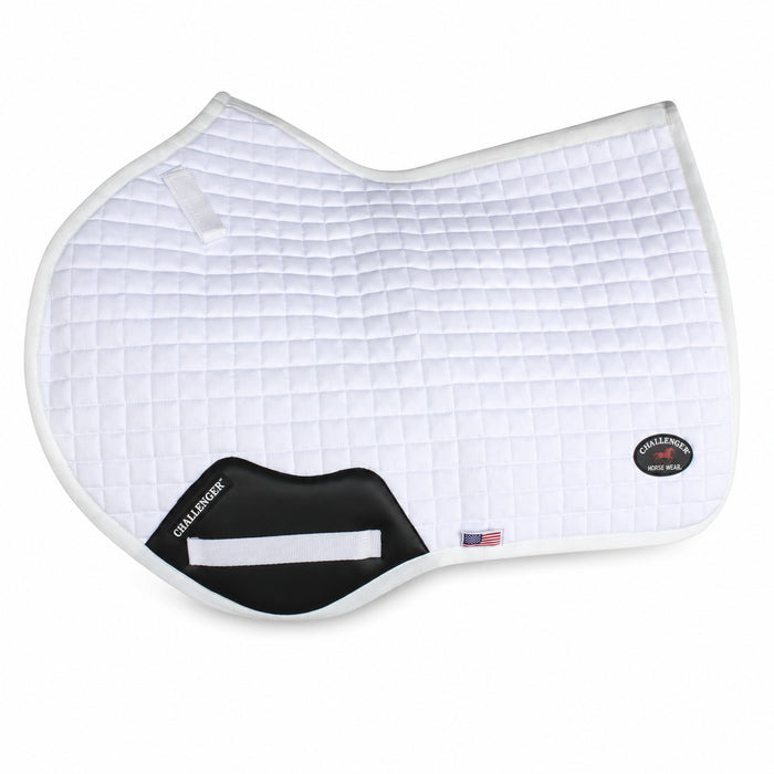 Horse Contoured English Quilted Lightweight All-Purpose Saddle Pad 72TS34