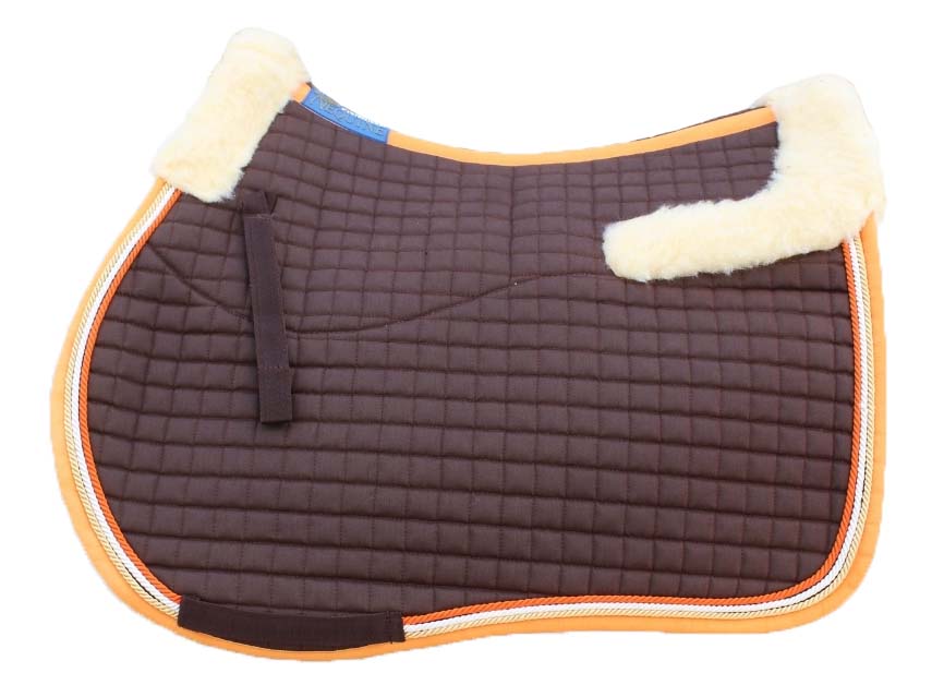Horse English Quilted All-Purpose Fleece Comfort Saddle Pad 72TS36