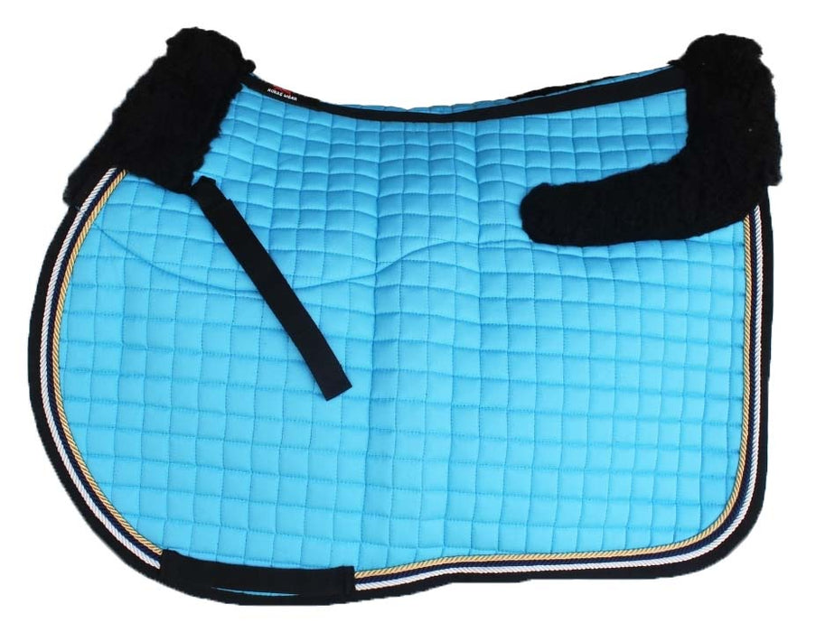 Horse English Quilted All-Purpose Fleece Comfort Saddle Pad 72TS36