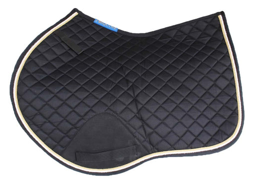 Horse Equine Contoured English Quilted Cotton All Purpose Saddle Pad 72TS37