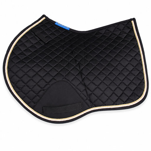 Horse Equine Contoured English Quilted Cotton All Purpose Saddle Pad 72TS37