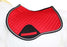Horse Equine Contoured English Quilted Cotton All Purpose Saddle Pad 72TS37