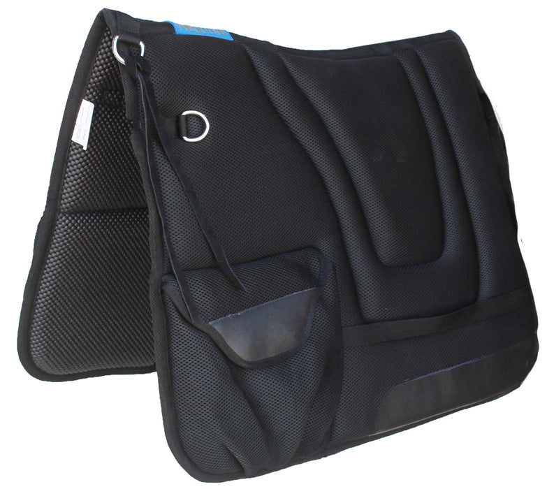 Horse English Dressage Neoprene Padded Anti-Slip Breathable Square Pad 72TS39