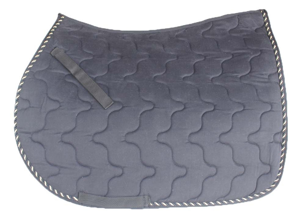Horse English Quilted Contoured All-Purpose Trail Saddle Pad 72TS41