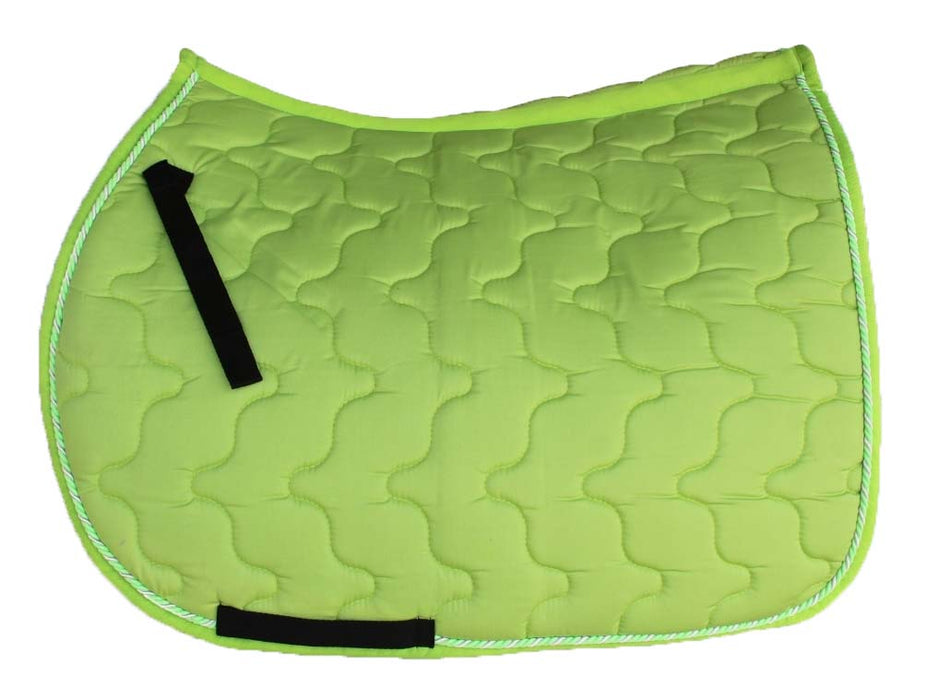 Horse English Quilted Contoured All-Purpose Trail Saddle Pad 72TS41