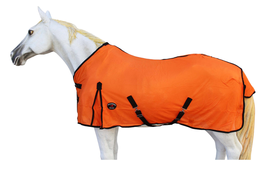 Challenger Horse Mesh Summer Fly Sheet Spring Airflow   Turquoise 7301