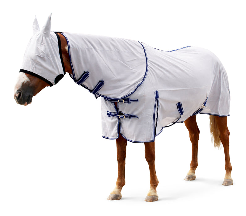 Challenger Horse Mesh Summer Fly Sheet Spring Airflow   Neck 731TB02