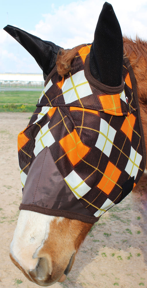 Equine Horse  FlyMask Summer Spring Airflow Mesh Scrim 73224