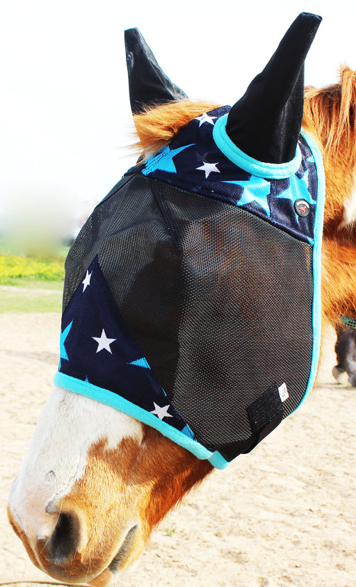 Equine Horse FlyMask Summer Spring Airflow Mesh Scrim 73235