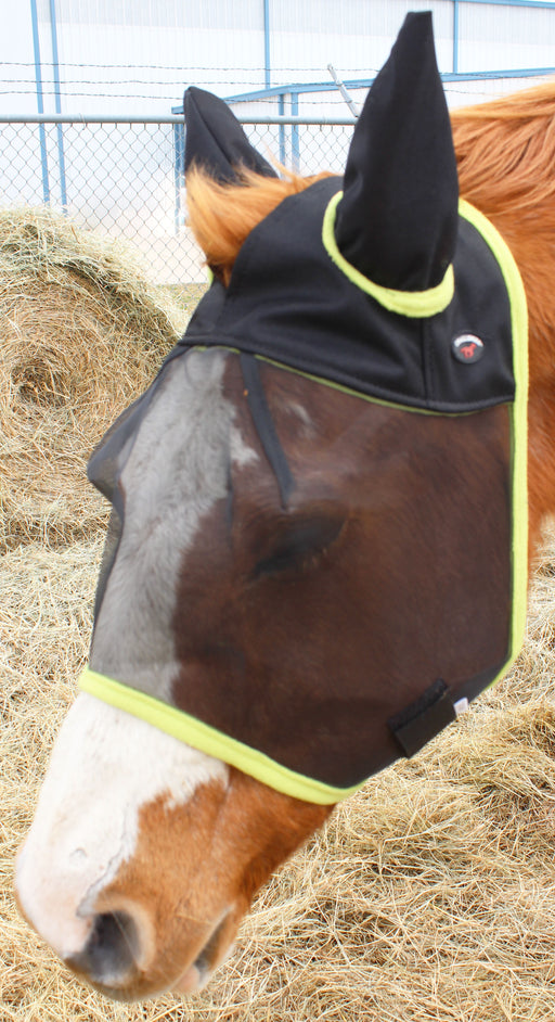 Equine Horse FlyMask Summer Spring Airflow Mesh Scrim 73262LG