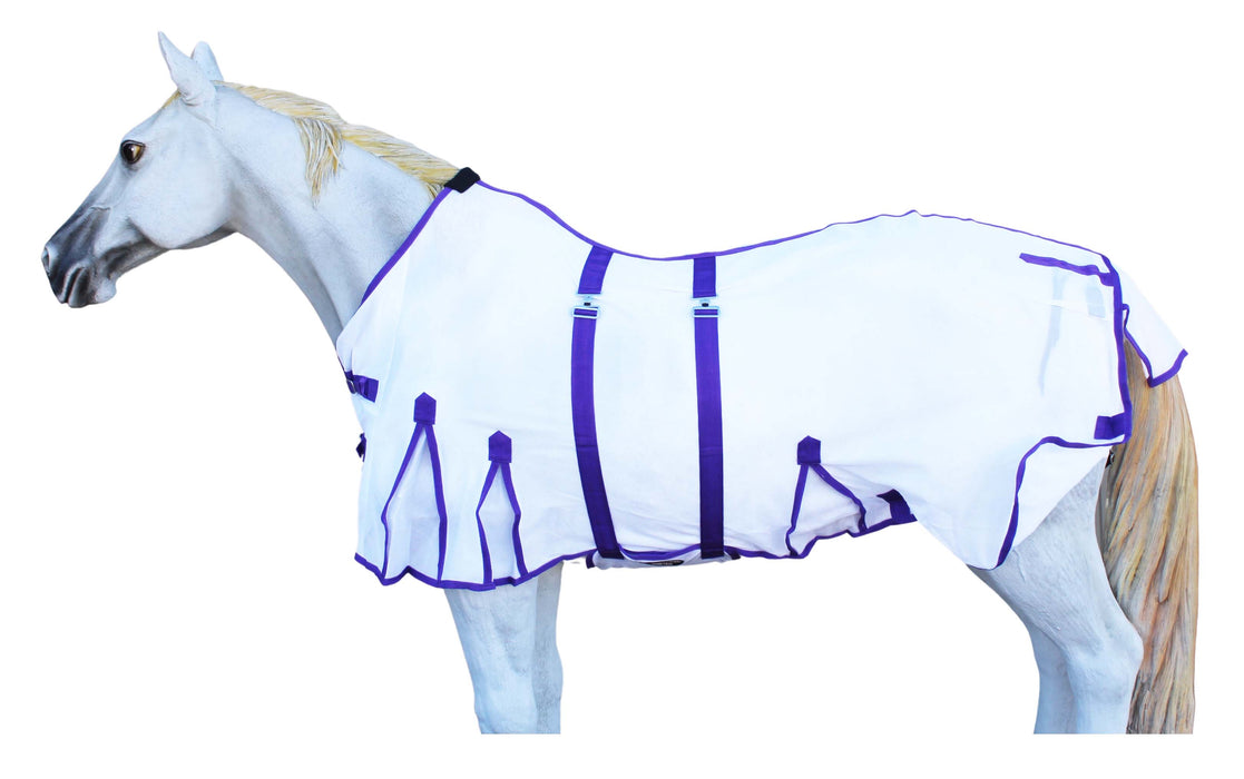 Horse Mesh Light Weight Summer FlySheet Spring Airflow White 73407B