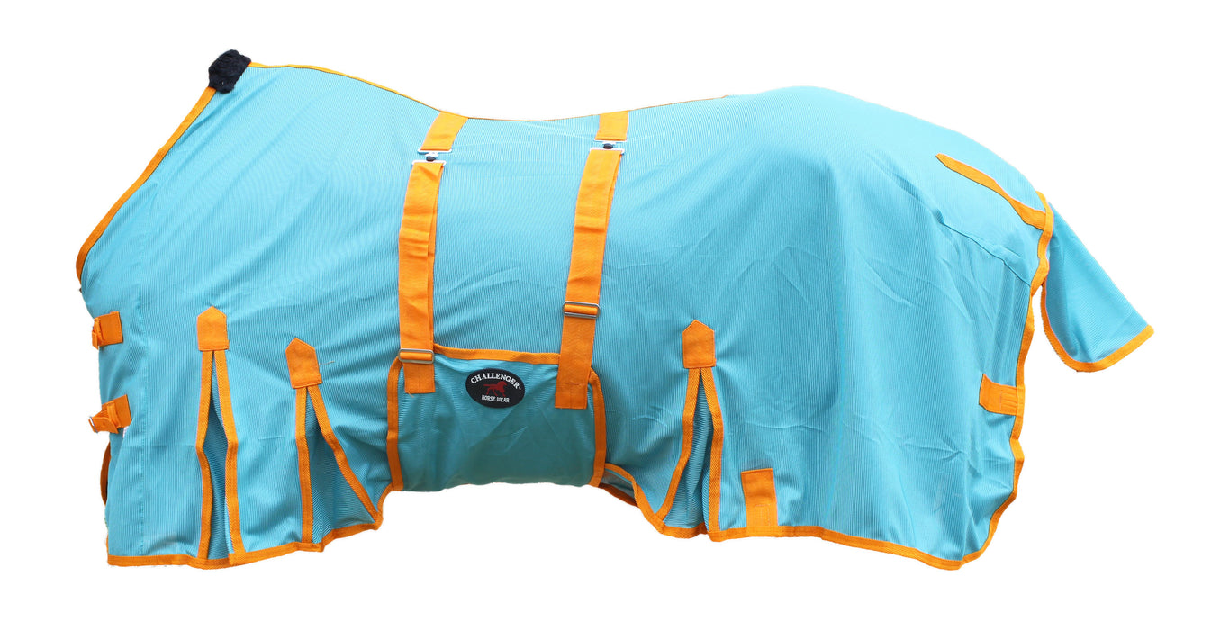 Horse Mesh Light Weight Summer FlySheet Spring Airflow Turquoise 73414