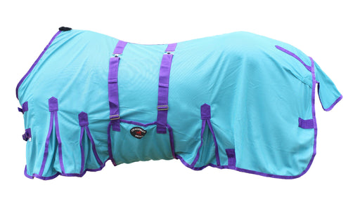 Horse Mesh Light Weight Summer FlySheet Spring Airflow Turquoise 73415