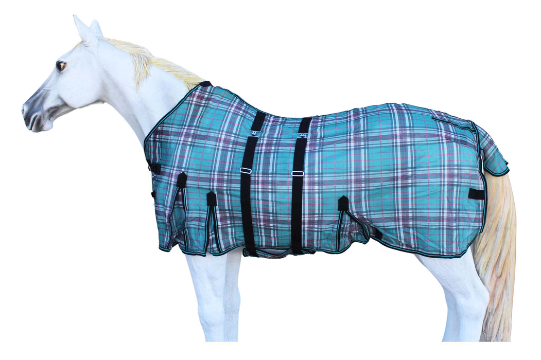 Horse Mesh Light Weight Summer FlySheet Spring Airflow Sea Green 73416