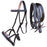 Horse Western Horse Western English Leather Bitless Sidepull Bridle w/ Reins Beige 7708BRB-F