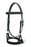 Horse Western Brown Leather Training Tack Bitless Sidepull Bridle Reins 7711