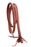 Horse Western Tan Leather Tack Bitless Sidepull Training Bridle Reins 77RS01