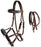 Horse Western English Leather Bitless Sidepull Bridle w/ Split Reins 77RS10
