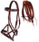 Horse Western Leather Beaded Bitless Sidepull Bridle Reins 77RS16MG-F