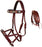 Horse Western Leather Beaded Bitless Sidepull Bridle Reins 77RS22