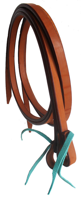 Horse Western Tan Leather Padded Bitless Training Sidepull Bridle Reins 77RS35TN-F