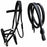 Horse Western Horse Western English Tack Black Leather Bitless Sidepull Bridle Reins 77RT05