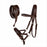Horse Western Horse Western English Tack Black Leather Bitless Sidepull Bridle Reins 77RT05